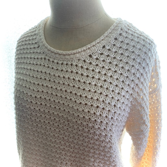 NWT Madewell Austen Open Stitch Knit Sweater - Picture 2 of 4